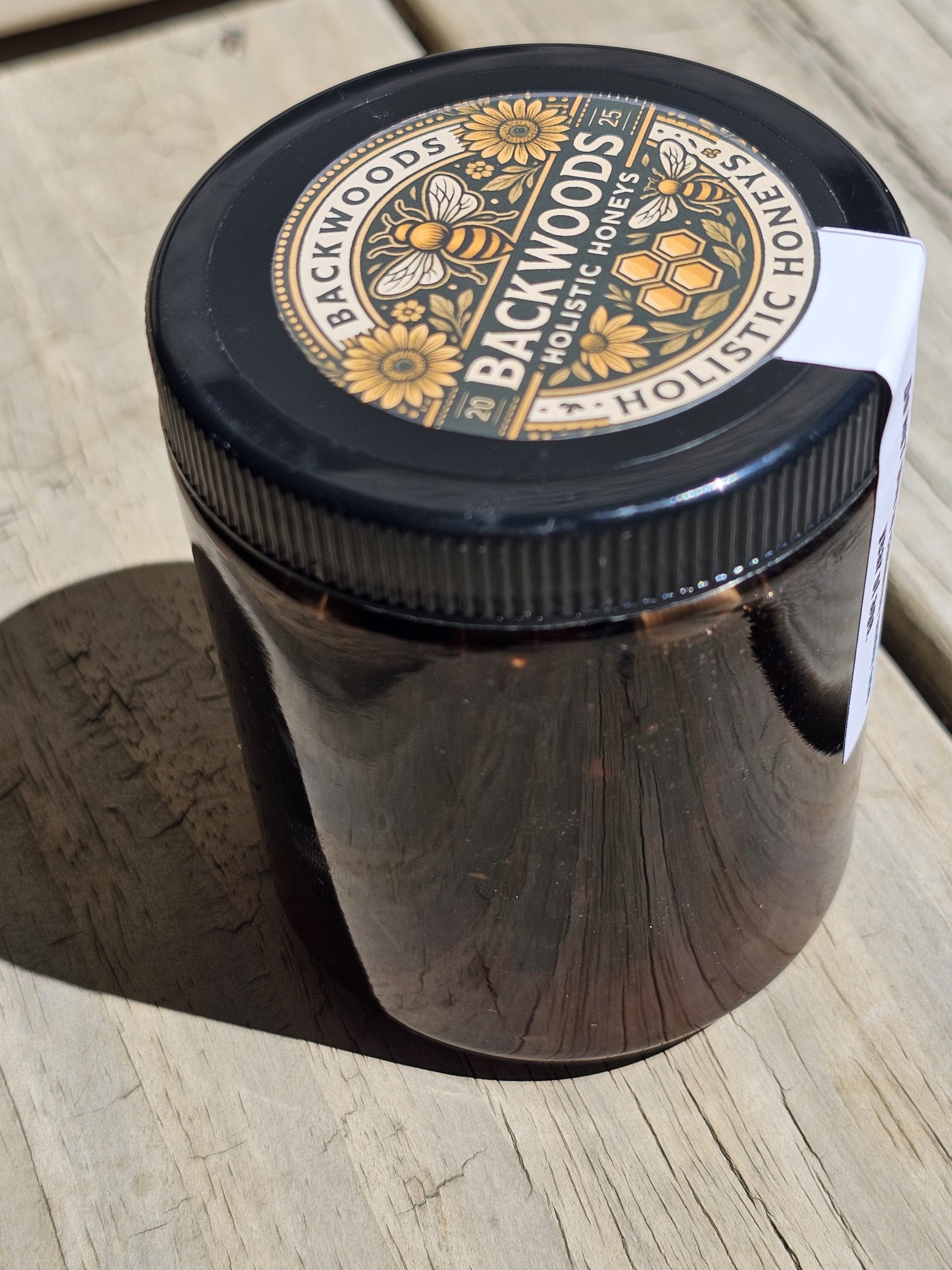 Backwoods Holistic Honeys Elderberry Honey